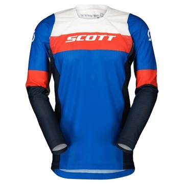 Bluza Scott 450 Angled Light blue/red