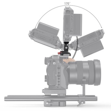 SmallRig Swivel and Tilt Adjustable Monitor Mount