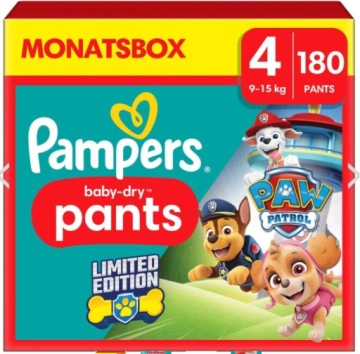 Pampers Штани Щенячий Патруль розмір 4 180 шт.