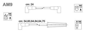 JANMOR AM9 PŘÍVODY ZAPALOVACÍ CHEVROLET PONTIAK SENTECH 8413