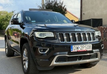 Jeep Grand Cherokee IV Terenowy Facelifting 3.0 CRD 250KM 2016 Jeep Grand Cherokee Salon PL FV23 Pneumatyka ACC Martwe Pole Panorama Skor, zdjęcie 2