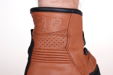 Кожаные мотоциклетные перчатки Husar Maverik Brown