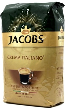 Kawa ziarnista JACOBS CREMA ITALIANO 1000 g import
