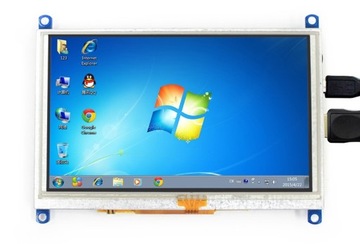 Сенсорный экран G-LCD TFT 5 дюймов Raspberry Pi