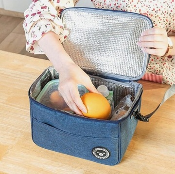 LUNCH BOX Большая термосумка для еды Завтрак