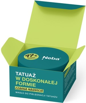 MASŁO krem do PIELĘGNACJI TATUAŻU CZARNA MAGNOLIA NEBA 100 ml TATTOO BUTTER