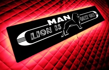 Tablica LED MAN tir bus 12/24v 100x25cm