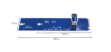 Adapter Przejściówka M.2 do USB PCIe 1X Riser
