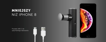 Вибромассажер FeiyuTech KiCA mini 2 - черный _ OUTLET