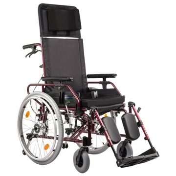 WÓZEK SPECJALNY - OPARCIE ODCHYLANE DO POZYCJI LEŻĄCEJ - RECLINER EXTRA
