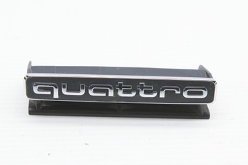 AUDI A3 8V LIFT LOGO NAPIS DEKOR CHROM DESKI QUATTRO