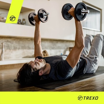 РЕГУЛИРУЕМЫЕ ЧУГУННЫЕ ГАНТЕЛИ, НАБОР 2 штанги по 10 кг