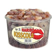 HARIBO ŻELKI Kiss-Cola 150szt/1350g z Niemiec