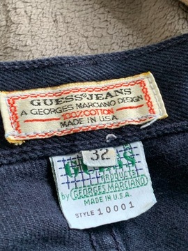 GUESS SUPER SPODNIE JEANSOWE 32/34 !!