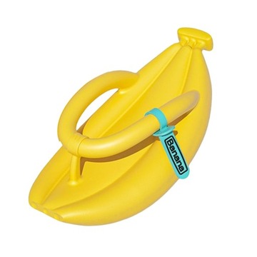 EVA Thongs Sandały Bananowe Klapki Żółte 38 39