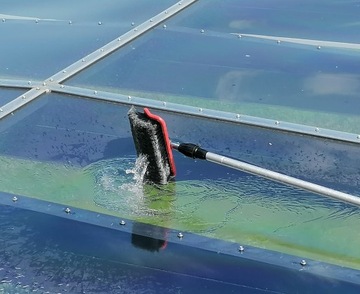 Щетка для мытья фотоэлектрических панелей на крышах, 4,9 м, УБОРКА СНЕГА