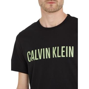 CALVIN KLEIN KOSZULKA MĘSKA T-SHIRT CREW CZARNA L