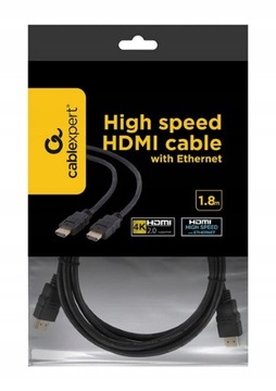 Кабель GEMBIRD CC-HDMI4-6 (HDMI M – HDMI M; 1,8 м; k