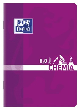 Zeszyt szkolny A5 60 kartek w kratkę CHEMIA OXFORD