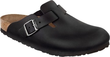 Birkenstock BOSTON chodaki skóra ortopedyczne r 36