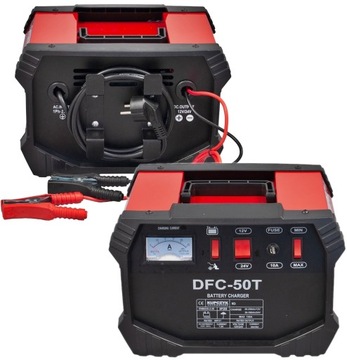 Prostownik samochodowy + rozruch 12V / 24V DFC-50T