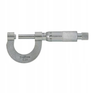 Mikrometr Noniuszowy ZEWNETRZNY 0-25 mm/0,01mm