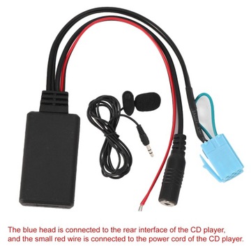8-контактный адаптер Bluetooth AUX IN с микрофоном