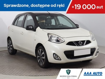 Nissan Micra IV Hatchback 5d Facelifting 1.2 80KM 2014 Nissan Micra 1.2 12V, Navi, Klima, Klimatronic