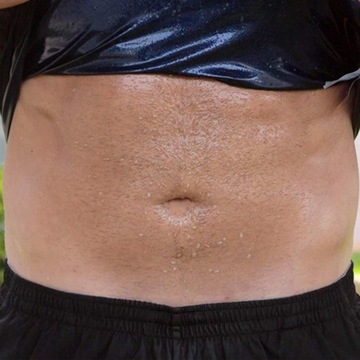 Kamizelka fitness do sauny Fitness do sauny XL czarna