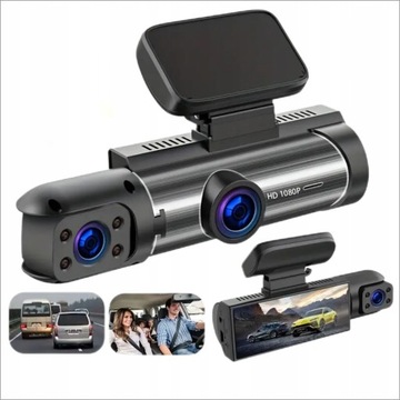 Rejestrator jazdy kamera 1080P 360 stopni