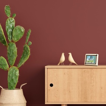 БЕСПРОВОДНАЯ ПОГОДНАЯ СТАНЦИЯ ПОГОДА ГИГРОМЕТР ТЕРМОМЕТР