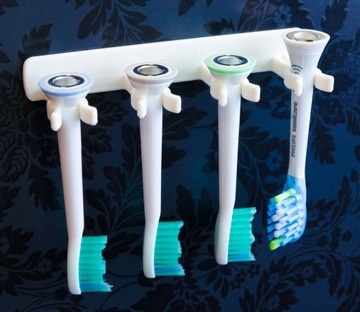 Вешалка для 4 насадок для зубных щеток Sonicare
