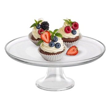 Подставка для торта, фруктовый торт на ножке, стеклянная тарелка Edwanex, 30 см