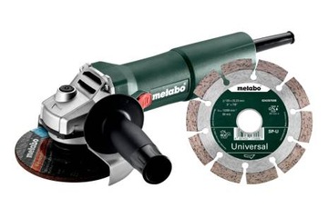 Szlifierka kątowa Metabo W 750-125 + tarcz diamen
