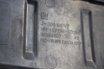 LIŠTA VRSTVA NÁRAZNÍKU ZADNÍ CHEVROLET ORLANDO