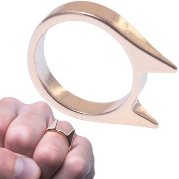 PIERŚCIEŃ KUBOTAN DO SAMOOBRONY PIERŚCIONEK EDC