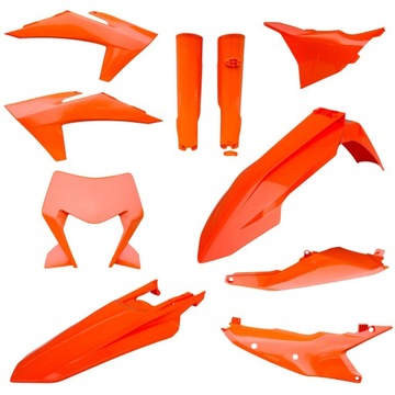 KOMPLET PLASTIKÓW BIG ORANGE KTM EXC 2024