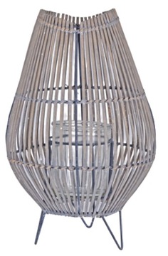 LAMPION LATARNIA WIKLINOWY NA NÓZKACH METALOWYCH