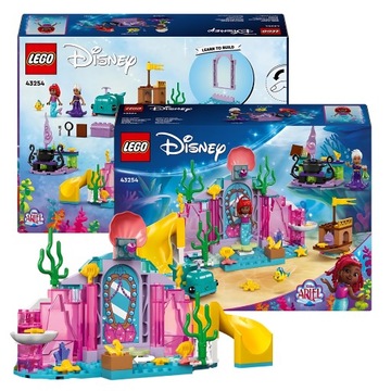 LEGO DISNEY ZESTAW PRINCESS GROTA KRYSZTAŁOWA ARIEL KSIĘŻNICZKA PREZENT