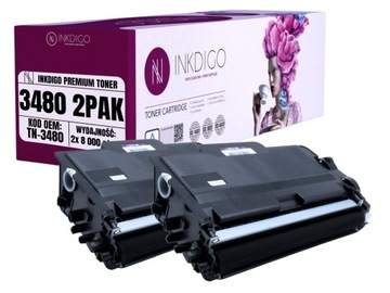 2x Toner zamiennik TN-3480 do Brother MFC-L6900DW