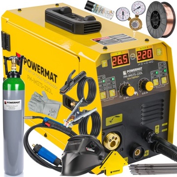 Spawarka Migomat MIG MAG MMA TIG LIFT 220A Synergy