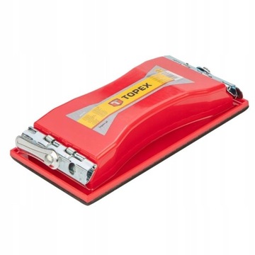 TOPEX Blok ścierny 100x210 metalowe zaciski 08A110