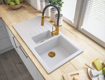 NEXO GOLD KITCHEN смеситель с выдвижным изливом