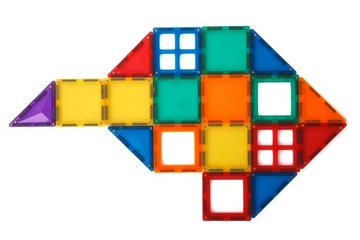 БОЛЬШИЕ МАГНИТНЫЕ БЛОКИ для строительства Magtiles 32