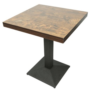 KWADRATOWY STÓŁ BAROWY STOLIK BISTRO STOLIK OGRODOWY 60X60X75CM