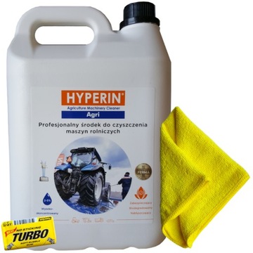 HYPERIN AGRI płyn środek mycie maszyn traktorów 5kg