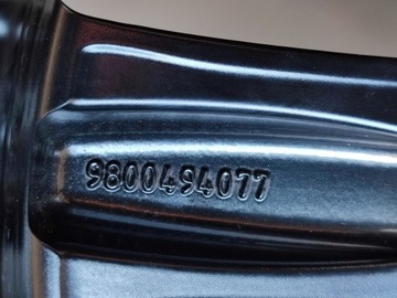 CITROEN C4 CACTUS KOLA RÁFKY LETNÍ 205/50/17 6,5X17 ET19 9800494077