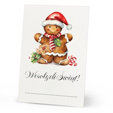 ПОДАРОЧНЫЕ ЭТИКЕТКИ праздники Новогодние бирки (10 шт.)