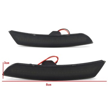 KOUŘOVÉ SVĚTLA KONTURA LED PŘEDNÍHO NÁRAZNÍKU PRO CHEVY CAMARO 2016-UP