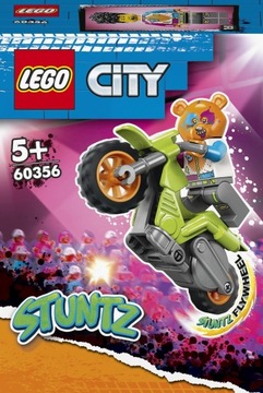 LEGO 60356 City Motocykl kaskaderski niedźwiedź
